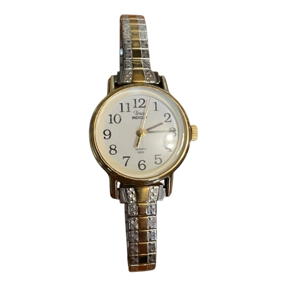 Timex Indiglo Stretch Watch ~ Rare!